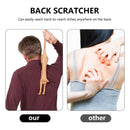 Wood Cat Relieves Itching on Back Portable Massager Backslap Back Scratcher