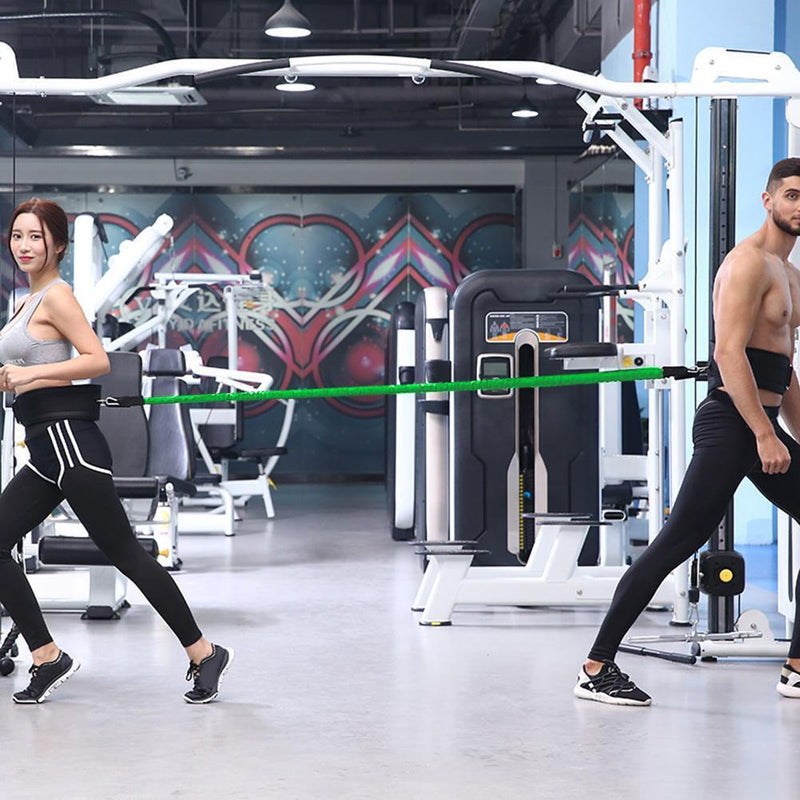 Latex Jumping Resistance Band Basketball Training Strap Strength Rope(Green