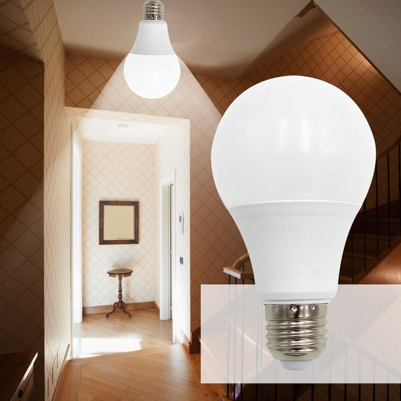 Sound+Light Sensor Control LED Lamp Automatic Smart Sensor Bulb Light (7W) Newly