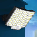 2pcs Solar Light Motion Sensor 3 Modes 106LED+Remote Control