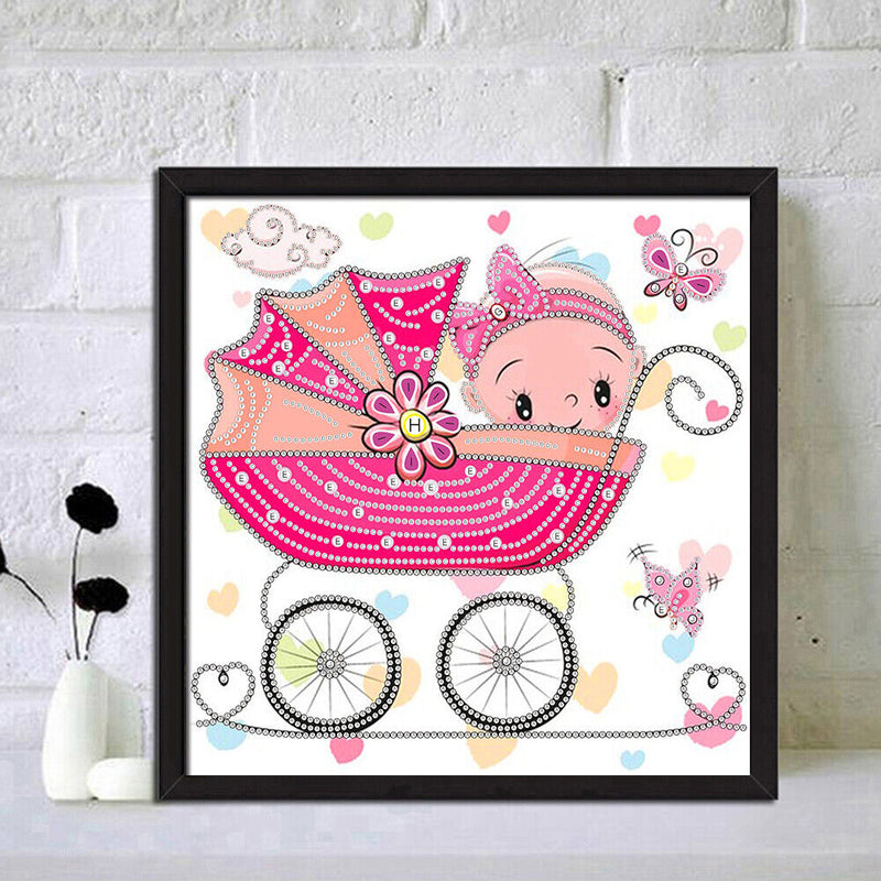 Part Drill Special Shaped DIY Cartoon Baby Diamond Painting Craft (YX322)