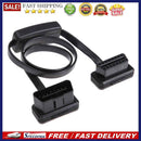 16 Pin Flat OBD 2 Auto ELM327 Extension Cable with Switch Adapter Connector