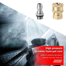 Pressure Washer 1/4 Quick Connector+M14x1.5mm Brass Connector for Nozzle Newly