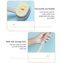 4pcs Bathroom Body Brushes Long Handle Skin Massager Cleaning Brush Multipu