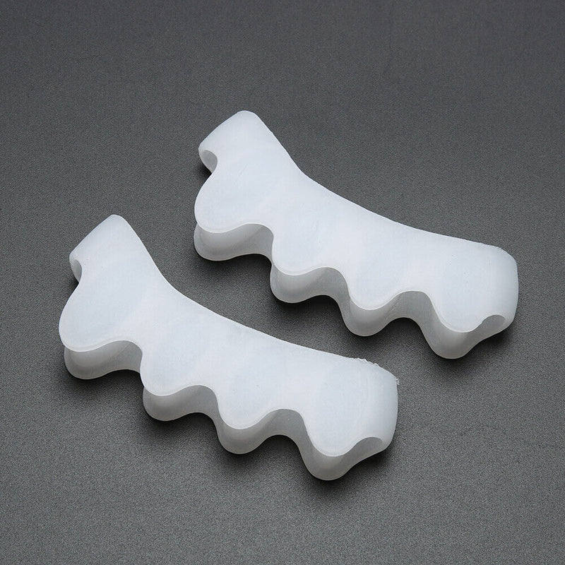 Silicone Foot Care Gel Bunion Protector Toe Separators Correctors Hallux