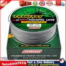 4 Strands PE Braided Line 100m Multifilament Lure Fishing Lines (0.6/8LB) Newly