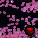 15g/Bag DIY Luminous Round Rhinestones Kit for Diamond Painting (Rose Pink)