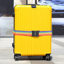 Adjustable Travel Luggage Lashing Strap Password Lock Packing Belt (Color) Newly