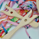 Needle Diy Wooden Fork Knitting Weaving Loom Sewing H1D8 g Handmade Braidin S1U1