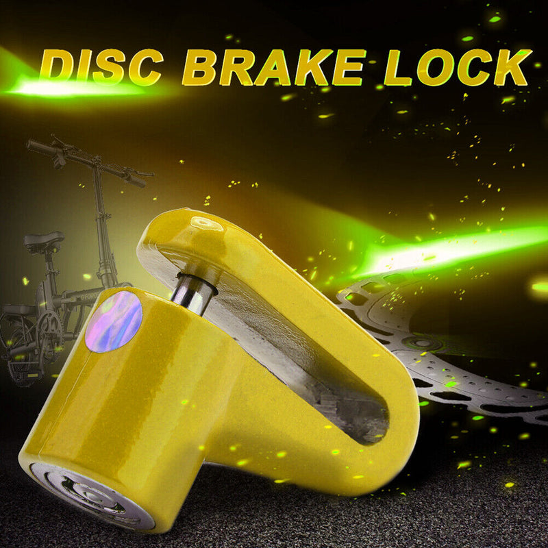Scooter MTB Bicycle Disc Brake Lock with Lock Frame for M365 (Lock+Rope) Newly