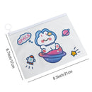 Organizer File Folder File Bag Stationery Storage Bag Pencil Case Ring Zipper