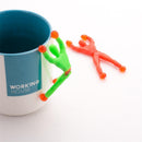 Kids Flexible Vent Gift Mini Climb Men Somersault Sticky Wall Flip