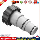 For Intex ARU Threaded Connection Pumps Plastic Hose Adapter with Collar Newly