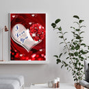 5D Kit Rhinestone Picture DIY Love Flower Full Round Drill Diamond Painting Gift