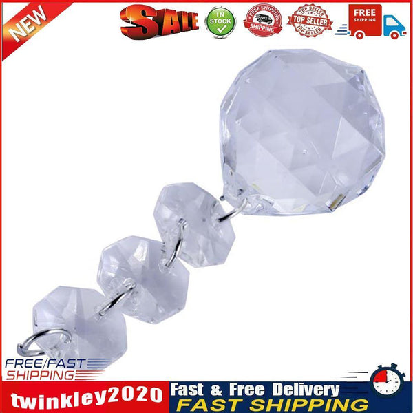 10pcs Acrylic Crystal Bead Garland Chandelier Hanging Wedding Party Decor Newly