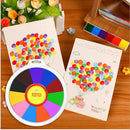 Finger Painting Ink Pad Stamp DIY Kids Finger Montessori Drawing (12 Color)