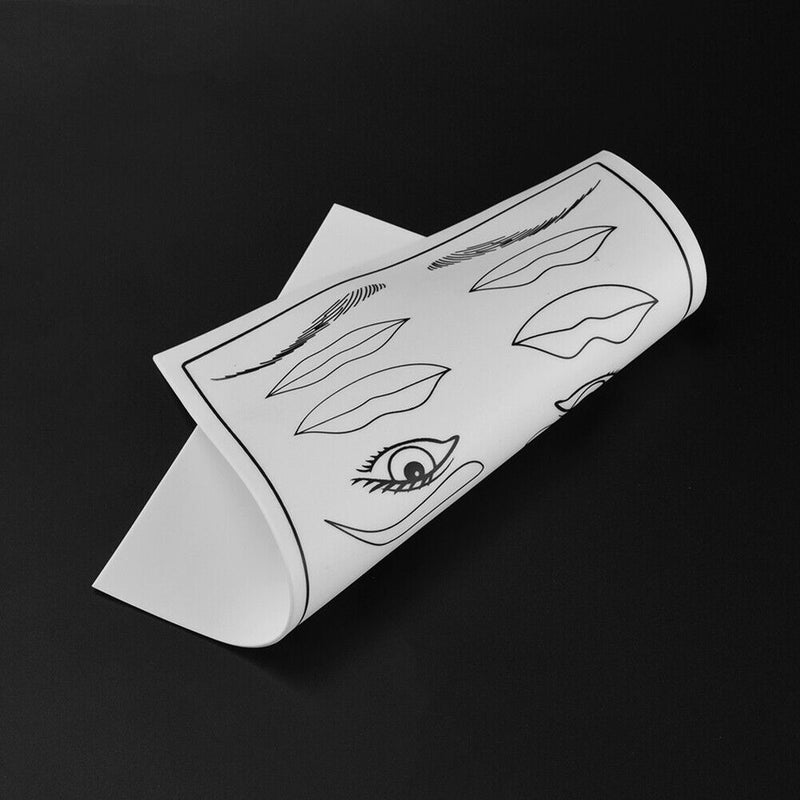 1mm Tattoo Microblading Skin Brow Eye Lips Tattoo Beginner Practice Blank Pad