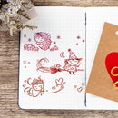 Transparent Silicone Seal DIY Scrapbooking Stamp Home Decor Supplies (0362)