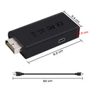 PS2 to HDMI-Compatible Audio Video Converters Jack Supports for All PS2 Modes