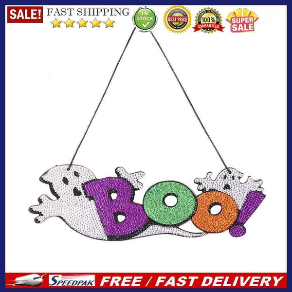 5D Diamond Crystal Halloween Pendant Hanging DIY Drill Painting Kit (DP003)