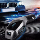 X5 Bluetooth FM Transmitter Wireless Radio Adapter Z5I2 Charg Car MP3 E6L5