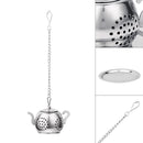 Stainless Steel Teapot Tea Leaf Infuser Tray Spice Strainer Herbal Filter Newly
