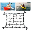 Kayak Canoe Deck Cargo Net Lashing Hook Heavy Duty Nylon Luggage Netting