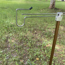 #A Outdoor Lantern Stand Folding Table Lamp Bracket Hanging Hook Pole Light Hold
