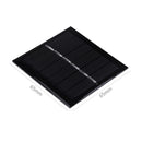 3V 0.6W Solar Panel Epoxy Polycrystalline Silicon DIY Battery Power Charge Newly