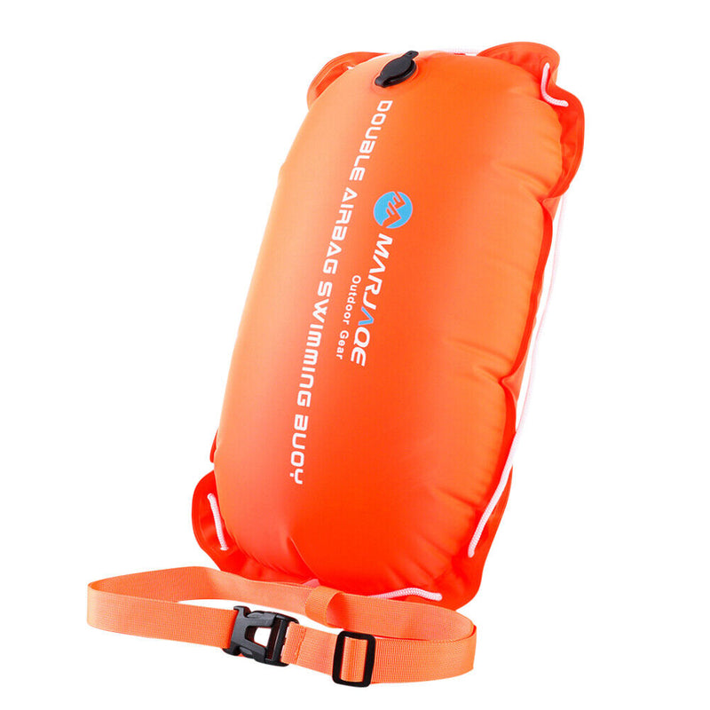 Double Airbag Outdoor Training Swimming Buoy Water Sports Float Signal Tow Ba