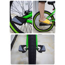 Anti-Slip Folding Footrest Bicycle Foot Pedals Rear for Electric Mountain Bike