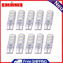 10pcs/Set T10 5630 W5W Pebble Gel 6MSD LED Car Indoor Reading Bulbs for U