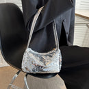 Fashion Sequins Handbag Women Glitters Travel Casual Underarm Shoulder Bag Purse