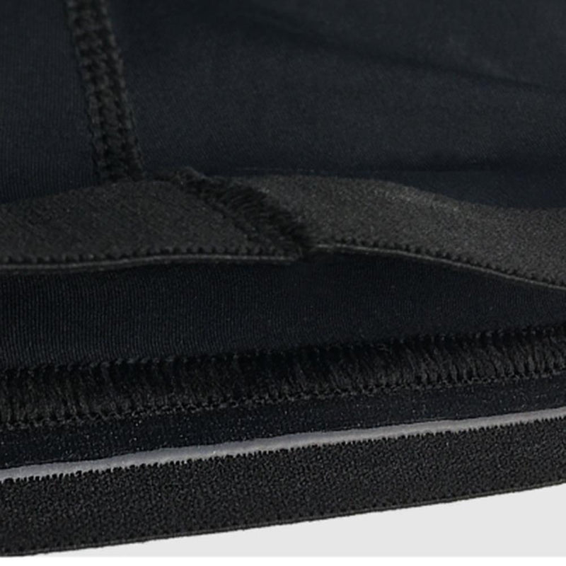 4pc Sports Knee Pad Elastic Cycling Running Compression Kneepad (Black L)