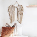 Living Room Wall Hanging Wall Art Angel Wings Tapestry Hand-woven Tapestry