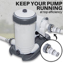 4pcs Hose Drain Plug Adapter with 2pcs Cuff Kits for Filterpu