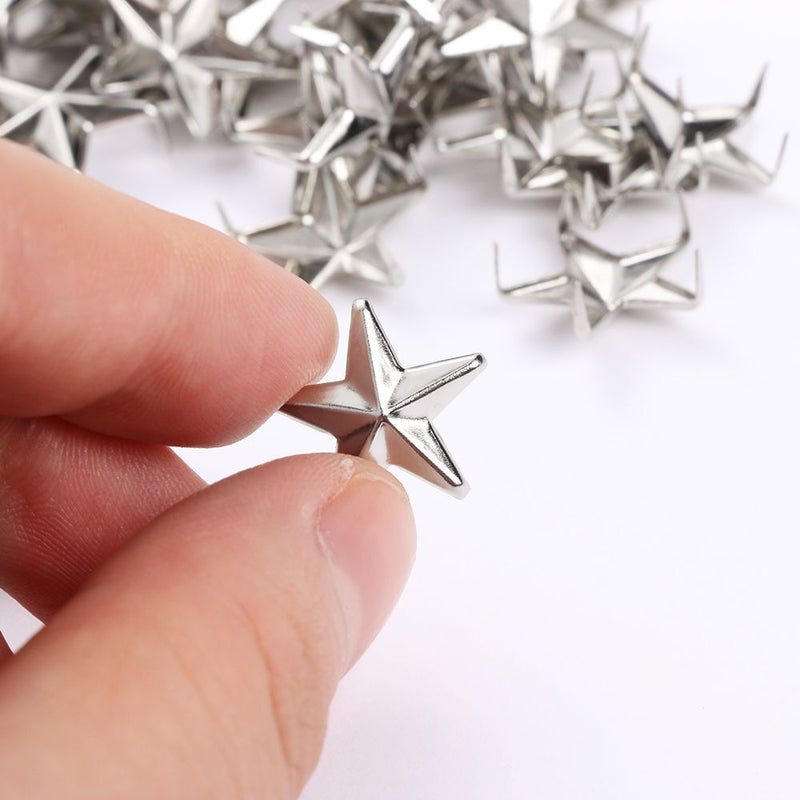 Decoration Rock Punk Studs Spikes Leather Craft Star Rivets Spots Nailhead