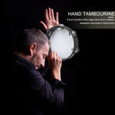 8"" Double Row Rainbow Tambourine Percussion Instrument Hand Drum Stage Props