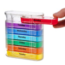 7 Day 28 Grids Plastic Waterproof Medicine Box Tablet Holder Household Gadget