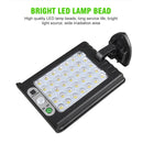 Outdoor Solar Wall Light Waterproof Motion Sensor COB Lamp Street Light (A)