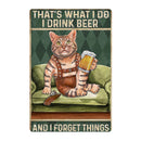 #A Fashion Artwork Retro Goods Unique Metal Signs Perfect Size for Cafes Decorat