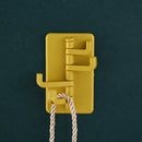 Adhesive Wall Hook Ornament for Coat Strong Load Bearing Bag Towel Storage Ra