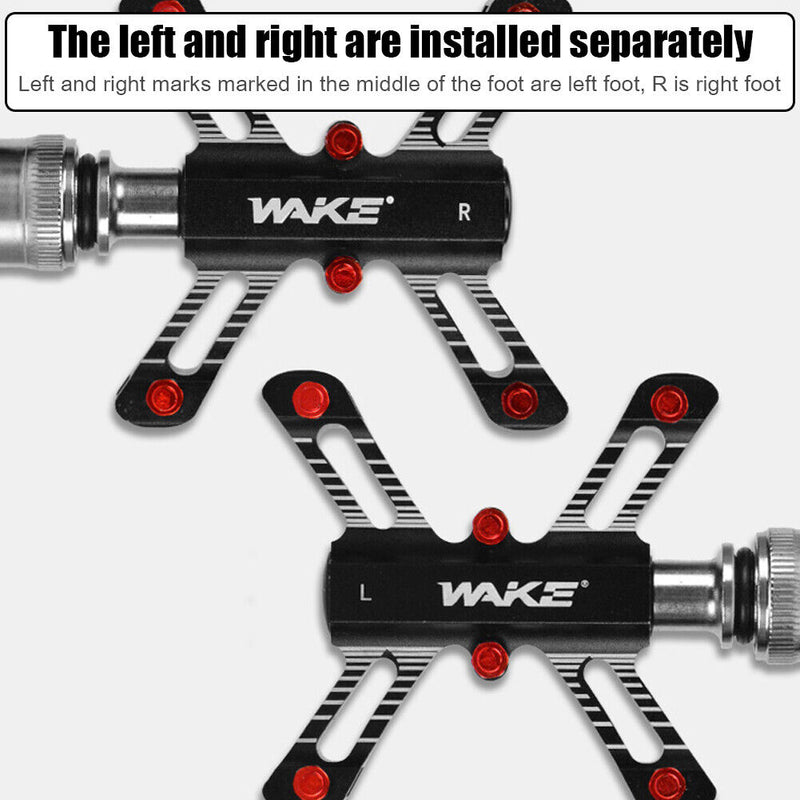 Quick Release Bike Flat Pedals Lightweight MTB Road Folding Bike Platform Pedals