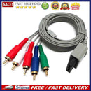 1080 P HDTV AV Audio Adapter Cable Cord Wire 5RCA For Nintendo Wii