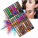 POPFEEL 162 Colors Eyeshadow Palette Set Pro Pearly Matte Eye Cosmetic Tool