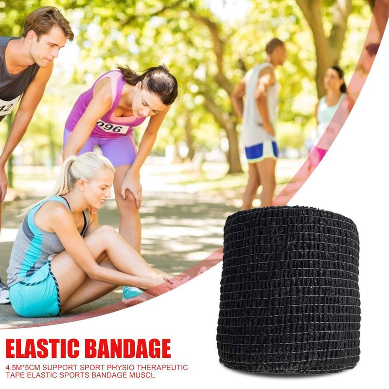 Self Adhesive Elastic Bandage Muscle Tape for Knee Elbow Finger Support Injur