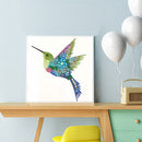 5D Partial Special Shaped Diamond Painting Hummingbird Poster Kit (UP263) Newly