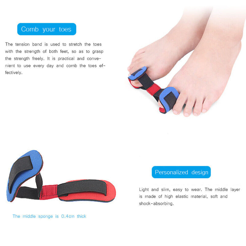 Hallux Valgus Corrector Belt Recovery Exercise Strap Toe Bunion Straightener