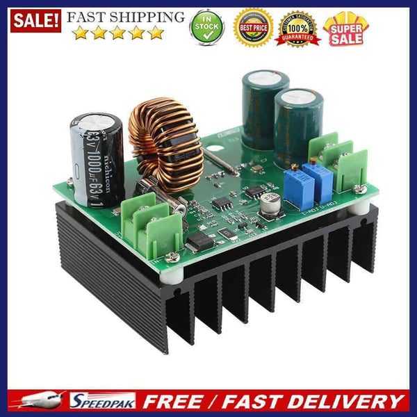 600W DC/DC Boost Converter 10-60V to 12-80V Step-up Voltage Regulator Module
