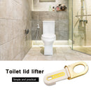 Toilet Seat Lifter Avoid Touch Toilet Lid Handle Seat Cover Lift (White) Newly